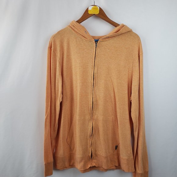 Vurt Tops - Vurt Womens Long Sleeve Zip Front Hoodie Pockets